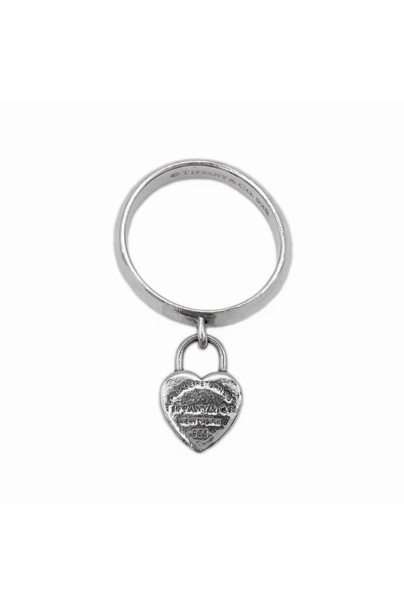 Pre-Owned Tiffany & Co. Return to Heart Lock Ring, SV925