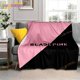 thumbnail image 1 of Manta de felpa suave para decoración de sofá y silla, cobija con diseño de grupo Idol coreano, Blackpinks para chica, 1 of 4