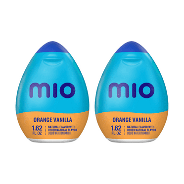 Mio Energy Liquid Water Enhancer, Orange Vanilla (Pack of 2)