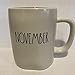 thumbnail image 2 of Rae Dunn NOVEMBER Mug - Maroon inside - HALLOWEEN - Ceramic, 2 of 4