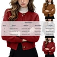 thumbnail image 3 of Enjoytime Cardigan Sweaters for Women Crew Neck Button Down Knit Cropped Cardigans Work Casual Trendy Fall Winter Clothes, 3 of 5