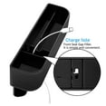thumbnail image 5 of Njjex Car Seat Gap Organizer, PU Leather Car Seat Storage with Cup Holder, Seat Console Side Pocket for Cellphones, Keys, Cards, Wallets, Sunglasses 1 Pack - Black, 5 of 8