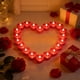 thumbnail image 1 of Vela LED con forma de corazón para propuesta de cumpleaños, luz decorativa con forma de corazón intermitente, 1 of 6