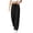 Black, variant on Hurxie Wide Leg Pants for Women Flowy Palazzo Drawstring Elastic Waist Trousers with Pockets Summer Beach Vacation Clothes Pink,S