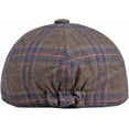 thumbnail image 4 of CoCopeaunts Beret Hats for Men 6 Panels Octagonal Newsboy Cap Retro Plaid Artist Painter Beret Hat Ivy Cap Autumn Winter Hat, 4 of 7
