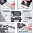 thumbnail image 3 of Ensemble De Tournevis De Prcision 122 En 1, Petit Tournevis Avec Tui Et Poigne Antidrapante, Kit D'outils De Rparation Pour Smartphones, Ordinateurs P, 3 of 5