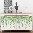 thumbnail image 4 of Diseño colgante, pegatinas de pared de vid verde, calcomanías de plantas verdes literarias frescas, escena de primavera, Mural artístico de pared DIY desmontable, 4 of 5
