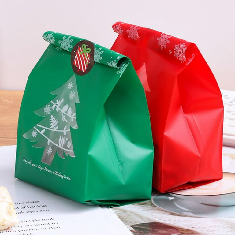 China Factory Christmas Theme Boots Plastic Gift Bags, Zip Lock Bags, for  Biscuit & Candy Packaging 22x19x0.01cm, 10pcs/bag in bulk online 