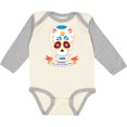 thumbnail image 3 of Inktastic Day Of The Dead Skull Boys or Girls Long Sleeve Baby Bodysuit, 3 of 5