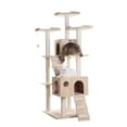 thumbnail image 4 of Armarkat 74-in Real Wood Cat Tree & Condo Scratching Post Tower, Beige, 4 of 6