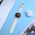 thumbnail image 2 of Silicone Watch Straps 22mm Quick Release Rubber Replacement Bands for Men Women - Extra Long, White with Silver Buckle, 2 of 7
