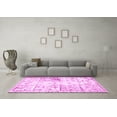 thumbnail image 3 of Ahgly Company Indoor Round Persian Pink Traditional Area Rugs, 7' Round, 3 of 4