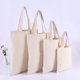 thumbnail image 3 of 10 Uds. Bolsas de lona, bolsos de compras ecológicos para mujer, bolsos de hombro de moda para estudiantes, embalaje de almacenamiento de libros, 3 of 4