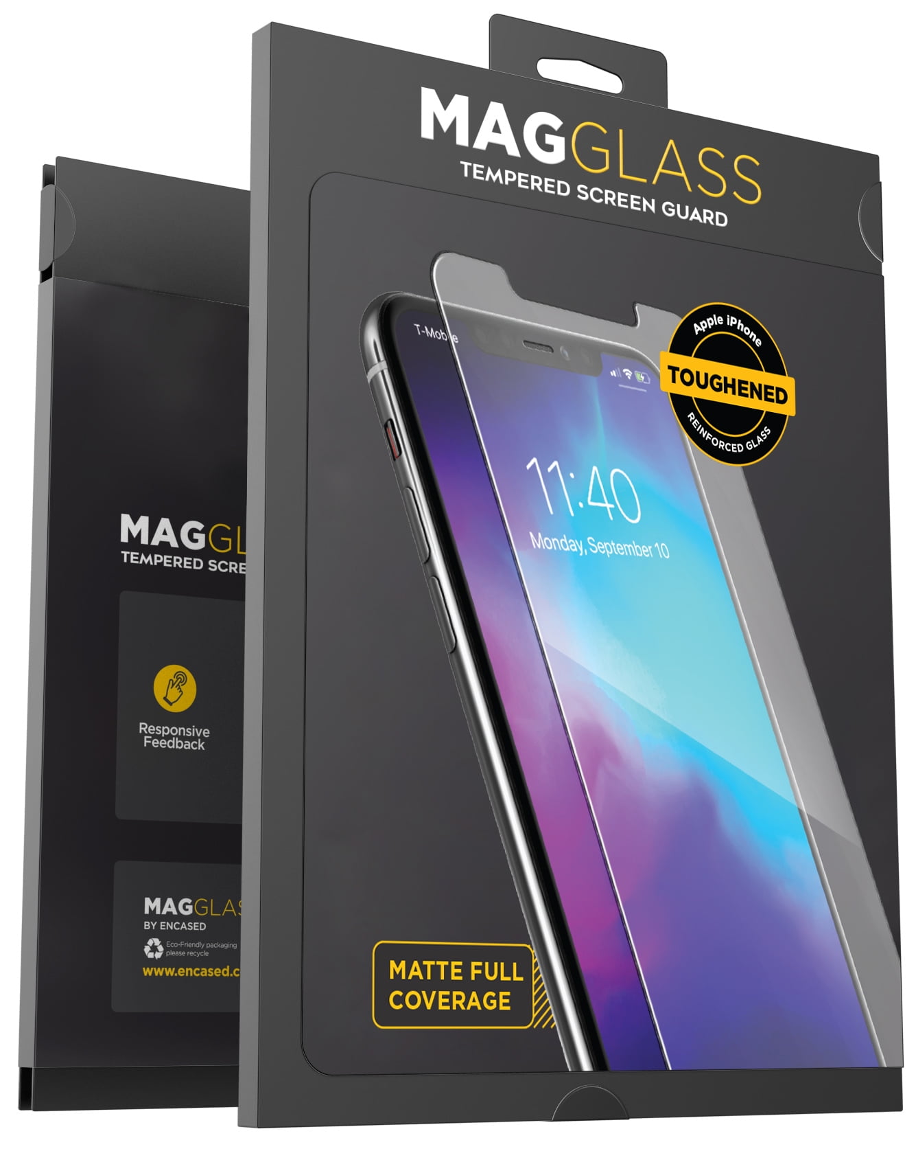 For iPhone 11 Pro Max 2019 Full Coverage Tempered Glass Screen Protector Cover 