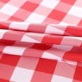 thumbnail image 3 of Mantel Rectangular Lona de Cuadros Antimanchas Tejido Vichy para Comedor Restaurante, Rojo (140*200cm), 3 of 4