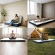 thumbnail image 5 of Colchón Plegable Queen DR JOOHN | 3 Secciones | Incluye 2 Almohadas Nube de Espuma Viscoelástica (Memory Foam) Triturada | Portátil | Funda Removible | 190 x 150 x 10 cm, 5 of 6