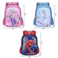 thumbnail image 2 of Boys Girls Kids Cartoon Backpack Frozen Elsa Spiderman Rucksack Travel School Bag, 2 of 2