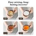 thumbnail image 6 of Steadline Automatic Stirring Coffee Cup - Magnetic Mixing Travel Mug with USB Charging - Self-Stirring Beverage Container for Hot Cold Drinks - Innovative Kitchen Gadget, 6 of 6