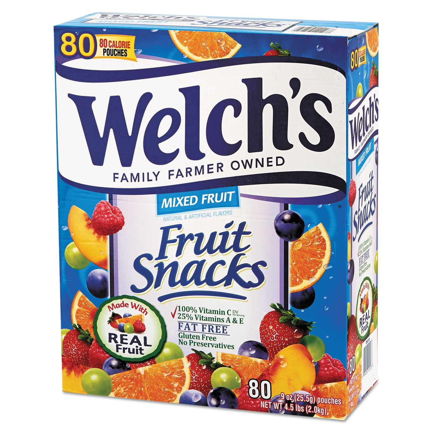 Welch's Mixed Fruit Fruit Snacks 80 ea