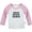 Long Pink Raglan T-shirt, variant on Educated Motivated Vaccinated Funny T shirt For Baby, Newborn Babies T-shirts, Infant Tops, 0-24M Kids Graphic Tees Clothing (Long Black Raglan T-shirt, 0-6 Months)
