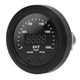 thumbnail image 3 of Medidor de temperatura de gases de escape de automóviles, 2‑1/16 in, 52 mm, ultrafino, 0‑1800 ℉, LED rojo, universal, con sensor, 3 of 15