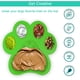 thumbnail image 2 of Almohadilla para lamer para perros, 2 unidades, reductor de ansiedad para perros, tapete de alimentación lenta, rompecabezas para perros con ventosas, lamida entretenida (verde y azul), 2 of 5