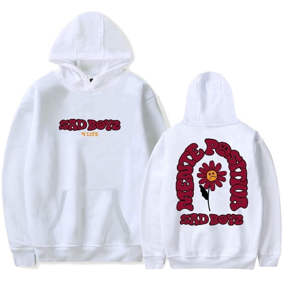 Junior H Merch Sad Boyz Tour Hoodie Mente Positiva Sweatshirt Autumn For Women/Men Long Sleeve Rapper Pullover