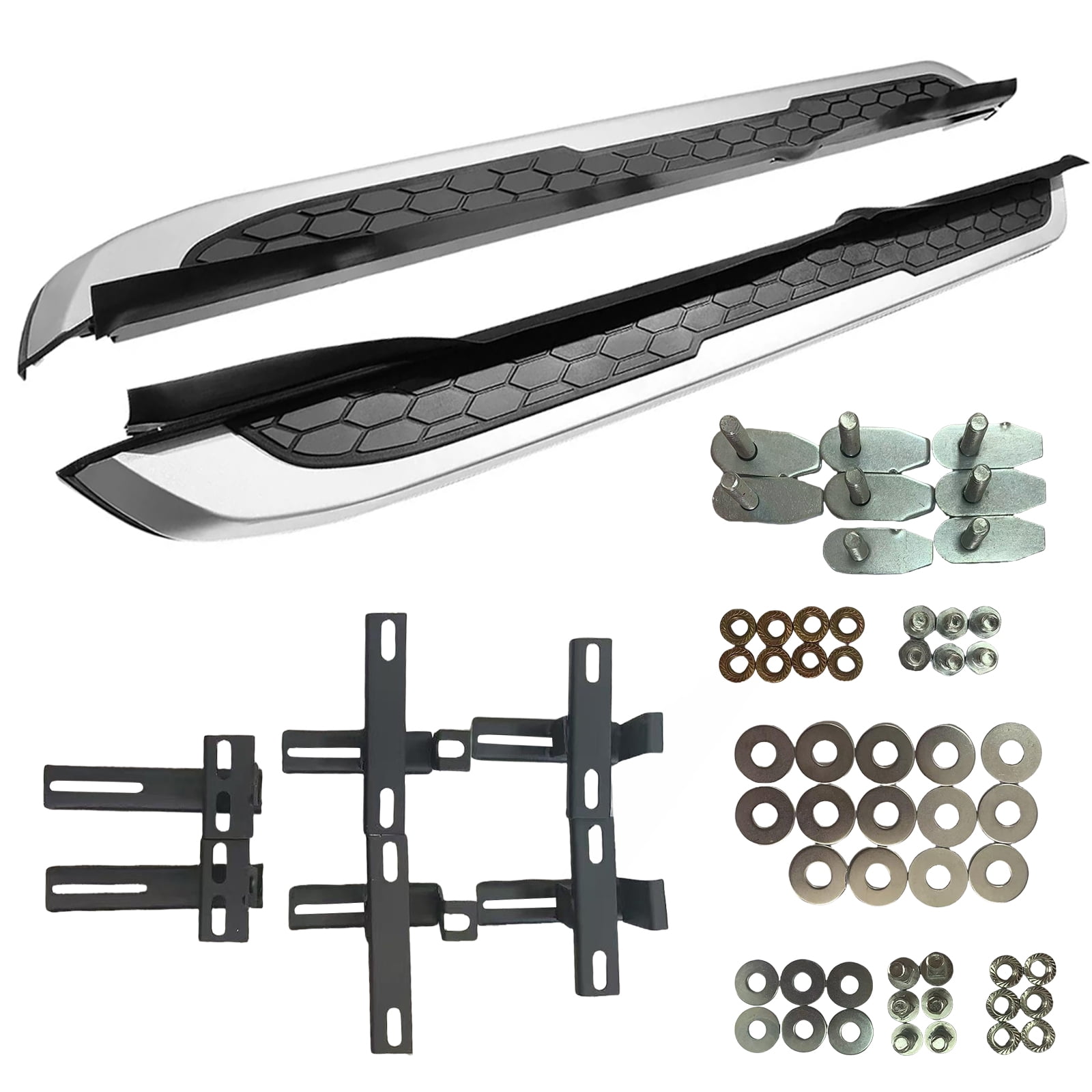 Running Boards Fit for Honda CRV CR-V 2017 2018 2019 2020 2021 2022 Side Steps Nerf Bar