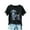 Black2, variant on Womens Short Sleeve T-Shirts Crew Neck Cute Animal Graphic Shirts Plain Summer Loose Fit Casual Basic Tees, Sizes S-2XL