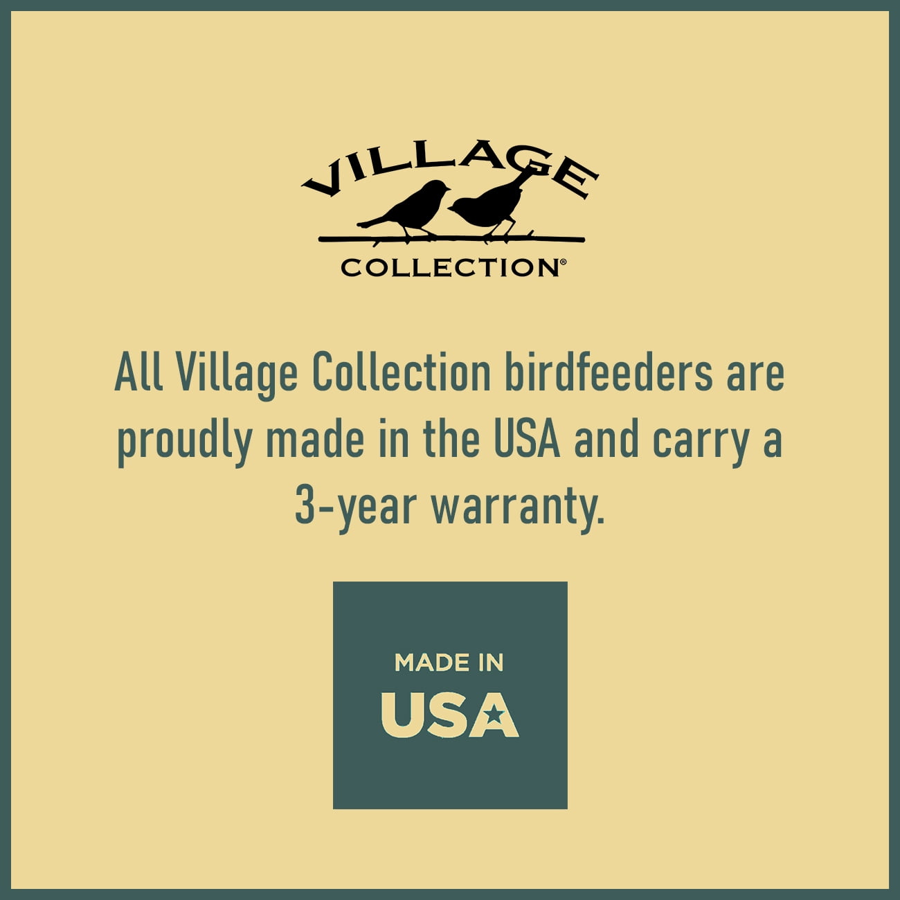 North States Village Collection Blue Cottage Bird Feeder, 5 lb. Capacity