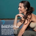 thumbnail image 3 of JLab Go Sport+ Wireless Workout Earbuds Featuring C3 Clear Calling, Secure Earhook Sport Design, 32+ Hour Bluetooth Playtime, and 3 EQ Sound Settings (Green), 3 of 5