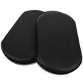 thumbnail image 4 of Durable Leather Replacement Pad for Wheelchair Leg Rest Black Ergonomic Design 2Pcs, 4 of 8
