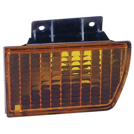 Front Signal Assembly Lens - Compatible 1988 Pontiac Sunbird Turn Signal Light Assembly / Lens Cover - Front Left (Driver) Side 915627 GM2530104 Replacement For Pontiac Sunbird