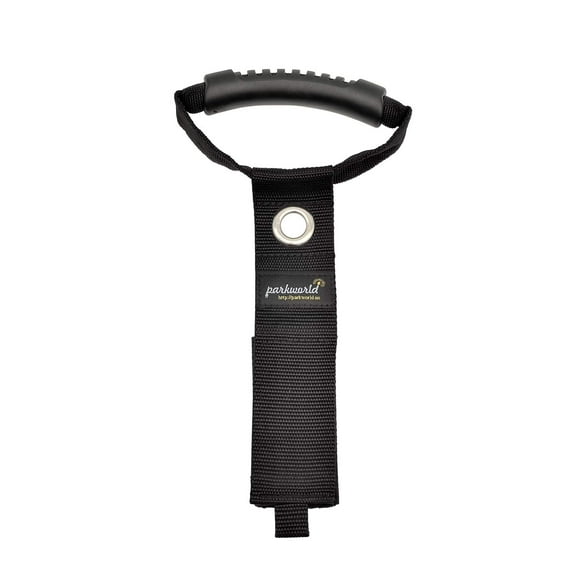 Parkworld 64035 Extension Cord Clip, Storage Strap, Cable Wrap Organizer, Hoop and Loop Hanger Also for Rope, Coil Reel and Hose. (S, 2"x16")