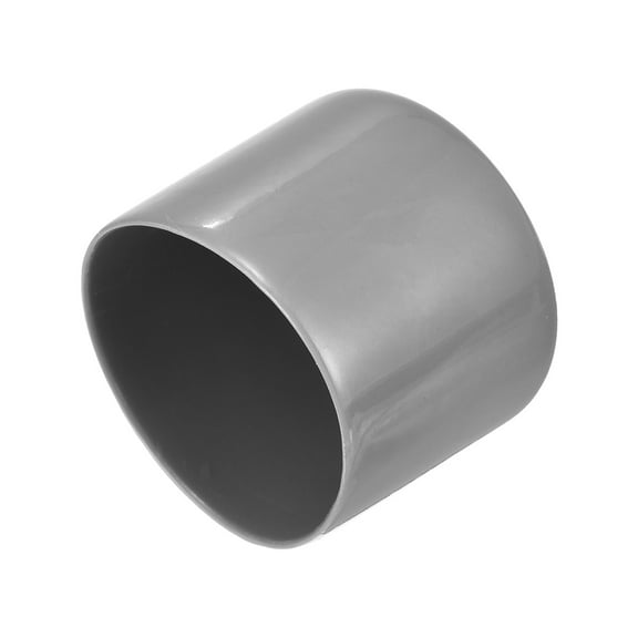 4pcs Rubber End Caps 48mm End Cap Screw Thread Protectors Light Gray