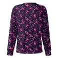 thumbnail image 4 of Women Uniforms Cute Pattern Nursing Workwear Pocket Working Stand-Up Collar Single-Breasted Protective Overalls Jacket Top Multi 4Xl, 4 of 5