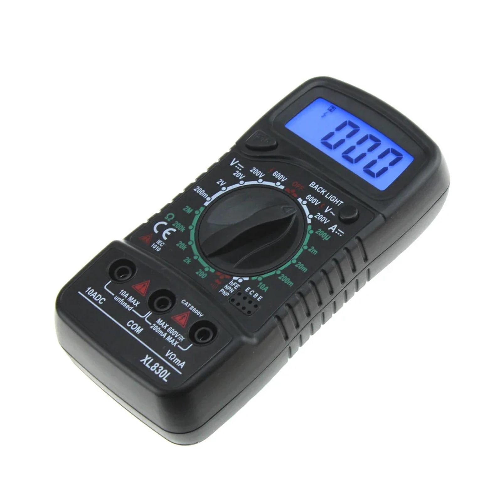 10Pcs/lot Digital Multimeter Measuring Instruments AC DC Voltage Meter Multi Tester Voltmeter 3 In 1 For Electrician XL830L ,High Accuracy