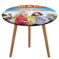 thumbnail image 1 of Bibi y Tina-theme Fitted Round Tablecloths Elastic Edged Table Covers Waterproof Table Cloth for Kitchen Holiday Party Tables Decor 120cm, 1 of 6