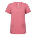 thumbnail image 4 of Onna NN310 Women's Invincible V-Neck Stretch Scrub Top-Calm Pink-M, 4 of 4