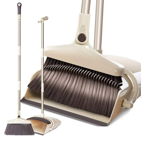 Garden Broom Extended Broom and Dustpan Set- 50
