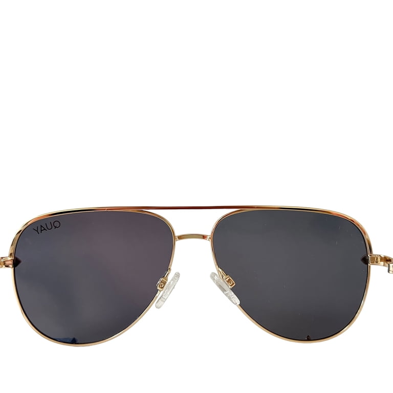 Quay Australia High Key Micro Sunglasses Medium Gold  display picture 1