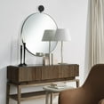 thumbnail image 2 of Renwil Adamas 42" H x 36" W Wall Mirror, Black, 2 of 5