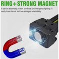 thumbnail image 3 of Portable LED Gym Light with Magnetic Base, Dimmable Flashlight, Hook for Easy Hanging, 7-Level Brightness Control, 3 of 5