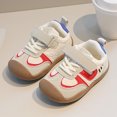 thumbnail image 2 of Toddler Wide Toe Box Shoes Kids Boys Girls Walking Barefoot Shoes Slip On Sneakers Non Slip Zero Drop Shoes Beige Size 10.5 Little Child, 2 of 5