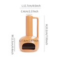 thumbnail image 7 of 1pc Ceramic Multifunctional Home Decor Palo Santo Holder Sage Burner Incense Burner with Chimney & Handle (Without Incense), 7 of 7