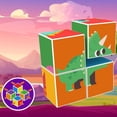 thumbnail image 1 of Bloques de construcción de plástico CUTICAT Juguetes sensoriales educativos apilables para niños Dinosaurio, 1 of 8