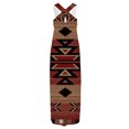 thumbnail image 4 of SMihono Robe d'Été Grande Taille pour Femmes 2023 Décontractée Ample d'Été Imprimée Robe Débardeur Robe de Plage Col Rond Sans Manches Robes, 4 of 5