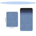 thumbnail image 3 of maskred 5 Pieces Repair Patches Clothing Part Fine Workmanship Rectangle Shape Household Accessories Sewing Accessory Kit Assorted, 3 of 6