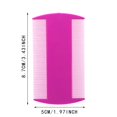 thumbnail image 5 of Women Fashion Pet Comb 1091 Comb Plastic Grate Double Tight Tooth Double Comb Clean Beauty, 5 of 5