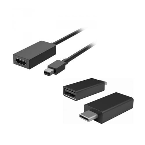 Microsoft Surface Mini Displayport To Hdmi 2 0 Adapter Black Surface Usb C To Usb 3 0 Adapter Walmart Com Walmart Com